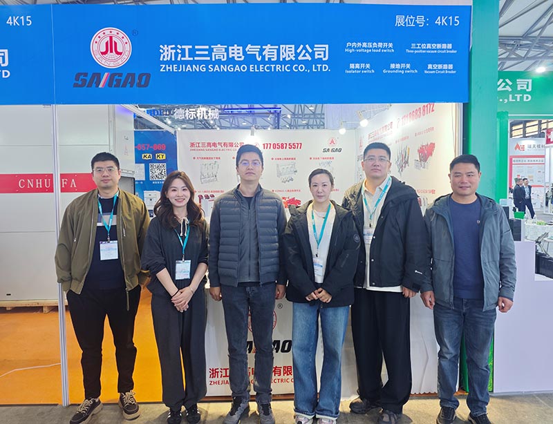 Zhejiang San'gao Electric lyser på Shanghai International Electric Power Expo 2025 och leder branschens digitala framtid med innovation i 3D-utskrift